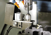 Covered Tool Length Setter allows automatic tool length offset by CNC unit. 